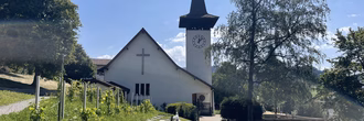 Kirche und Friedhof neu